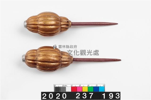 布袋戲兵器-瓜錘2藏品圖，第1張