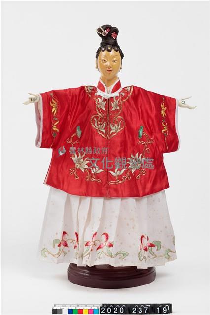 布袋戲偶-潘金蓮藏品圖，第1張