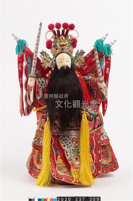 布袋戲偶-秦瓊藏品圖，第1張