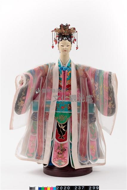 布袋戲偶-旦藏品圖，第1張