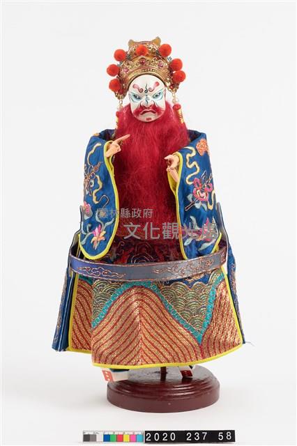 布袋戲偶-孫權藏品圖，第1張