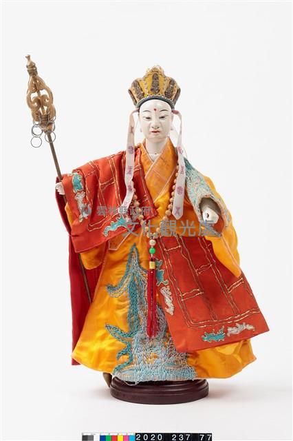 布袋戲偶-唐三藏藏品圖，第1張
