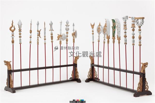 布袋戲道具-十八般兵器藏品圖，第1張