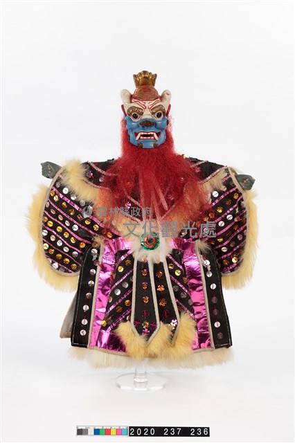 布袋戲偶-龍王藏品圖，第1張