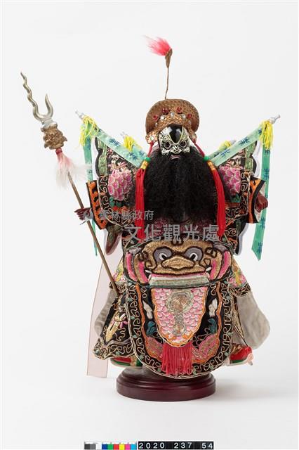 布袋戲偶-張飛藏品圖，第1張