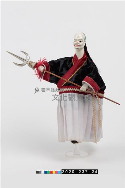 布袋戲偶-葫仔面藏品圖，第1張