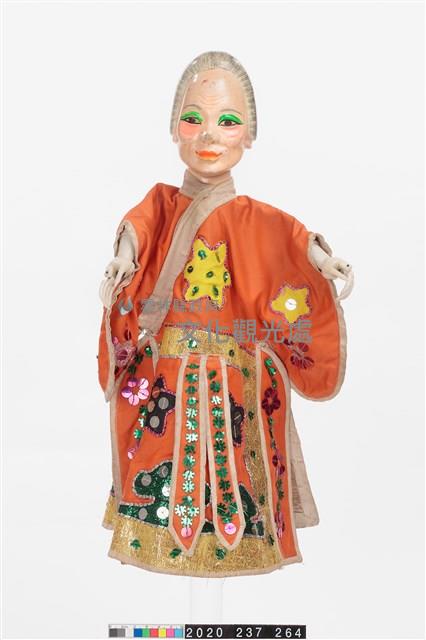 布袋戲偶-摻毛老婦旦藏品圖，第1張