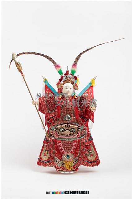 布袋戲偶-薛丁山藏品圖，第1張