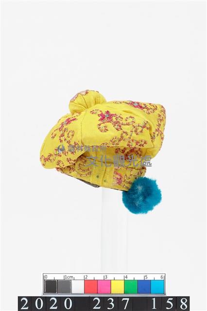 盔帽-向邊巾藏品圖，第3張