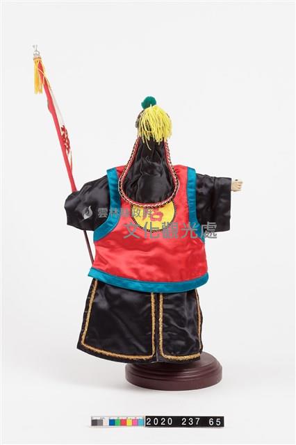 布袋戲偶-薛旗軍藏品圖，第3張