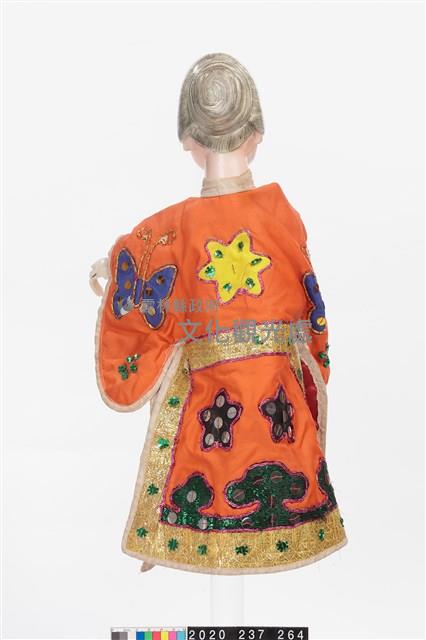 布袋戲偶-摻毛老婦旦藏品圖，第3張