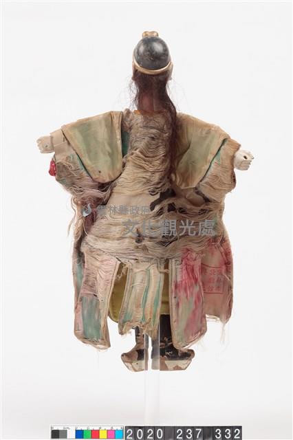 布袋戲偶-狐狸公(素面)藏品圖，第3張