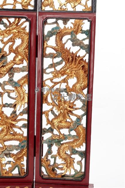 布袋戲道具-屏風藏品圖，第5張