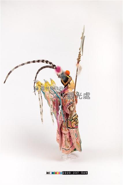 布袋戲偶-呂布藏品圖，第2張