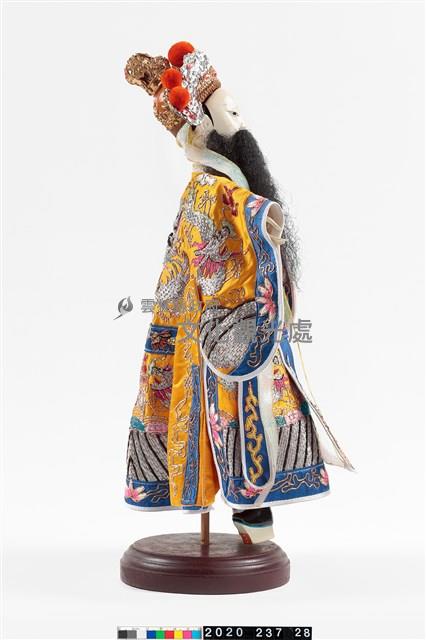 布袋戲偶-劉邦藏品圖，第2張