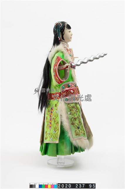 布袋戲偶-小青藏品圖，第2張