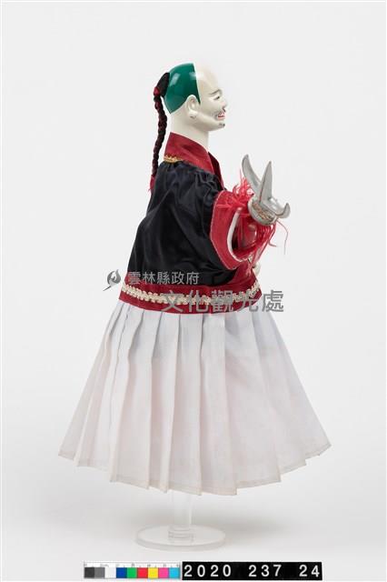 布袋戲偶-葫仔面藏品圖，第2張