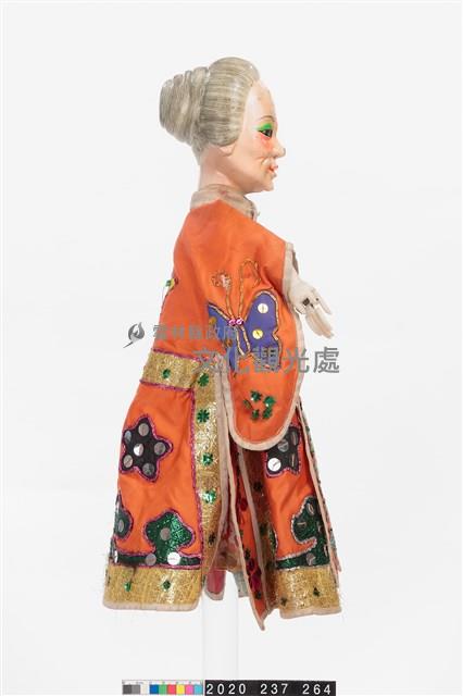 布袋戲偶-摻毛老婦旦藏品圖，第2張
